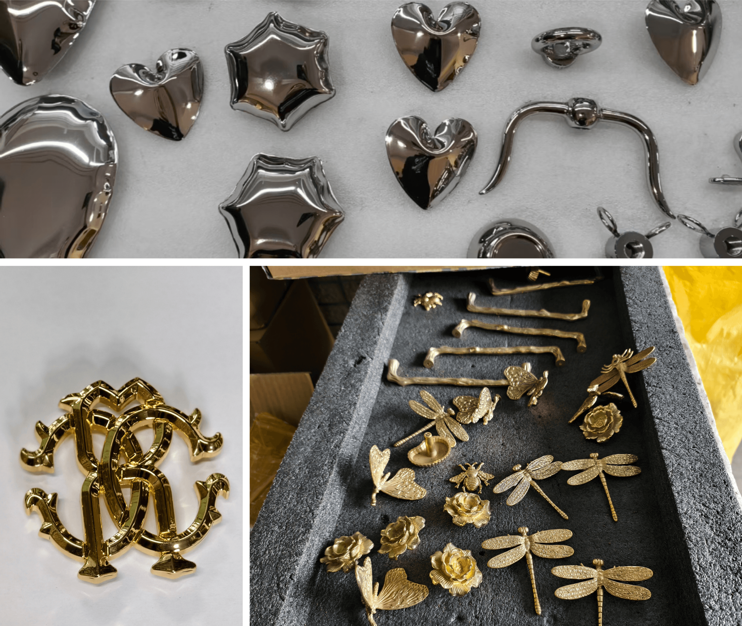 irregularly shaped parts